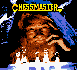 Chessmaster title screen for GameBoy Color